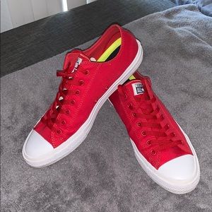 Red Converse Chuck Taylor II